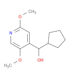 cyclopentyl(2,5-dimethoxypyridin-4-yl)methanol