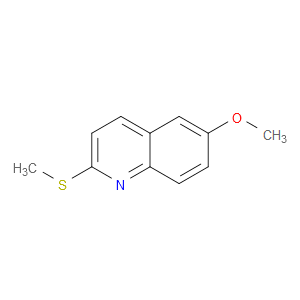 6-methoxy-2-(methylthio)quinoline