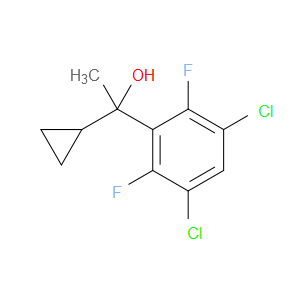 1-cyclopropyl-1-(3,5-dichloro-2,6-difluorophenyl)ethanol