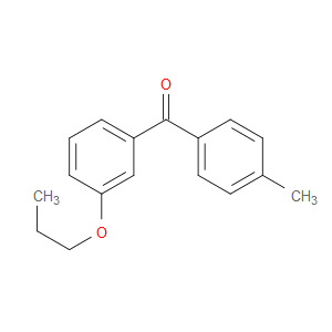 Methanone, (4-methylphenyl)(3-propoxyphenyl)-