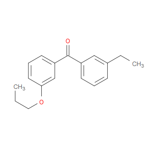 Methanone, (3-ethylphenyl)(3-propoxyphenyl)-