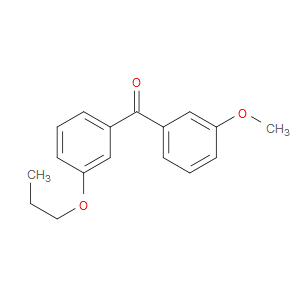 Methanone, (3-methoxyphenyl)(3-propoxyphenyl)-