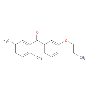 Methanone, (2,5-dimethylphenyl)(3-propoxyphenyl)-