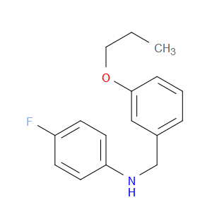 N-(4-Fluorophenyl)-3-propoxybenzenemethanamine