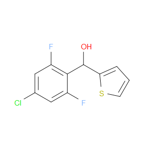 (4-chloro-2,6-difluorophenyl)(thiophen-2-yl)methanol
