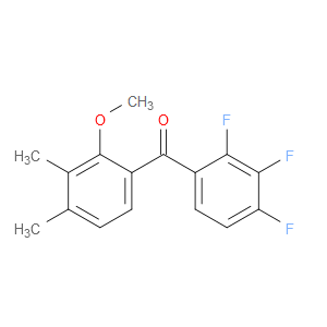 Methanone, (2-methoxy-3,4-dimethylphenyl)(2,3,4-trifluorophenyl)-