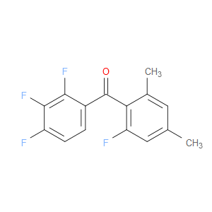 Methanone, (2-fluoro-4,6-dimethylphenyl)(2,3,4-trifluorophenyl)-