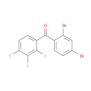 Methanone, (2,4-dibromophenyl)(2,3,4-trifluorophenyl)-