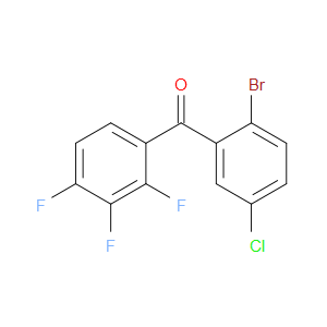 Methanone, (2-bromo-5-chlorophenyl)(2,3,4-trifluorophenyl)-
