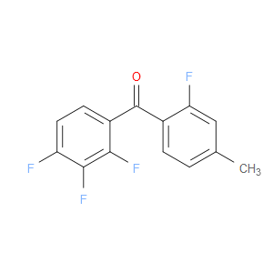 Methanone, (2-fluoro-4-methylphenyl)(2,3,4-trifluorophenyl)-