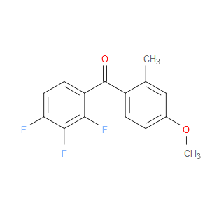 Methanone, (4-methoxy-2-methylphenyl)(2,3,4-trifluorophenyl)-
