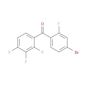 Methanone, (4-bromo-2-fluorophenyl)(2,3,4-trifluorophenyl)-