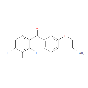 Methanone, (3-propoxyphenyl)(2,3,4-trifluorophenyl)-
