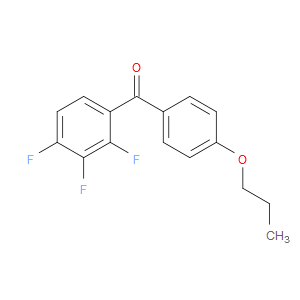 Methanone, (4-propoxyphenyl)(2,3,4-trifluorophenyl)-