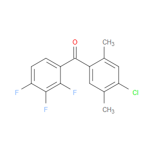 Methanone, (4-chloro-2,5-dimethylphenyl)(2,3,4-trifluorophenyl)-