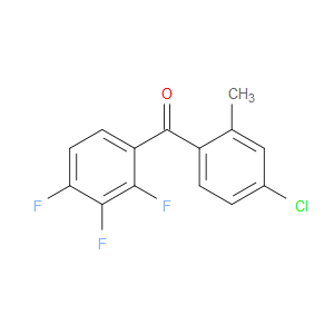 Methanone, (4-chloro-2-methylphenyl)(2,3,4-trifluorophenyl)-