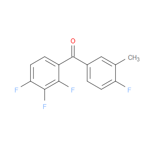 Methanone, (4-fluoro-3-methylphenyl)(2,3,4-trifluorophenyl)-