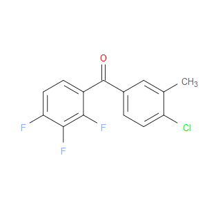 Methanone, (4-chloro-3-methylphenyl)(2,3,4-trifluorophenyl)-