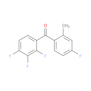 Methanone, (4-fluoro-2-methylphenyl)(2,3,4-trifluorophenyl)-