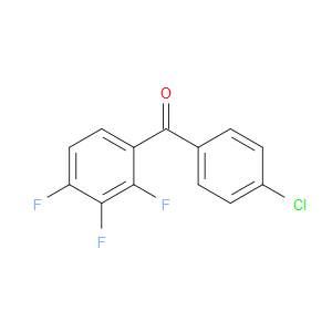 Methanone, (4-chlorophenyl)(2,3,4-trifluorophenyl)-