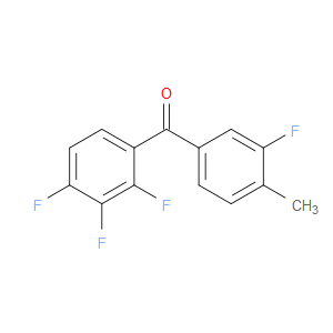 Methanone, (3-fluoro-4-methylphenyl)(2,3,4-trifluorophenyl)-