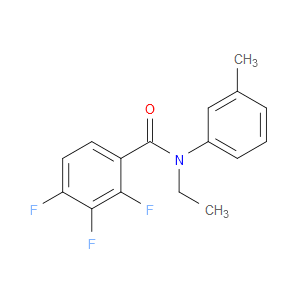 N-Ethyl-2,3,4-trifluoro-N-(3-methylphenyl)benzamide