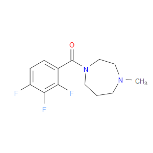 Methanone, (hexahydro-4-methyl-1H-1,4-diazepin-1-yl)(2,3,4-trifluorophenyl)-