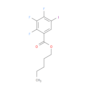 Pentyl 2,3,4-trifluoro-5-iodobenzoate