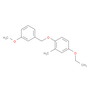 4-ethoxy-1-((3-methoxybenzyl)oxy)-2-methylbenzene