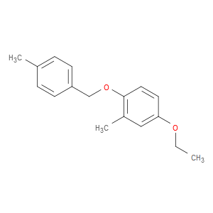 4-ethoxy-2-methyl-1-((4-methylbenzyl)oxy)benzene