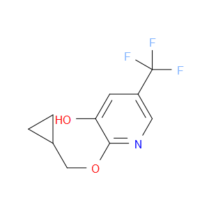2-(cyclopropylmethoxy)-5-(trifluoromethyl)pyridin-3-ol