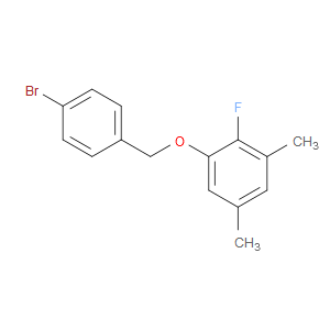 1-((4-bromobenzyl)oxy)-2-fluoro-3,5-dimethylbenzene