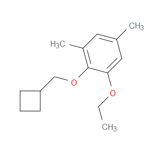 2-(cyclobutylmethoxy)-1-ethoxy-3,5-dimethylbenzene