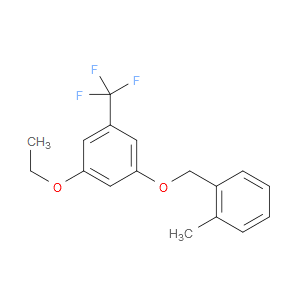 1-ethoxy-3-((2-methylbenzyl)oxy)-5-(trifluoromethyl)benzene