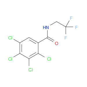 Benzamide, 2,3,4,5-tetrachloro-N-(2,2,2-trifluoroethyl)-
