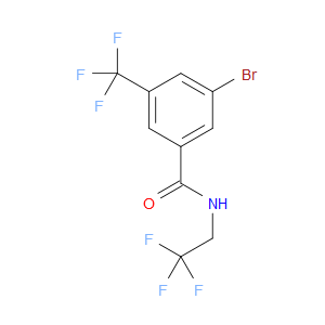 Benzamide, 3-bromo-N-(2,2,2-trifluoroethyl)-5-(trifluoromethyl)-