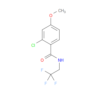 Benzamide, 2-chloro-4-methoxy-N-(2,2,2-trifluoroethyl)-