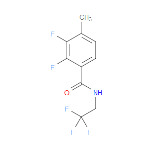 Benzamide, 2,3-difluoro-4-methyl-N-(2,2,2-trifluoroethyl)-