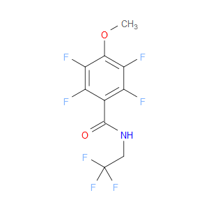 Benzamide, 2,3,5,6-tetrafluoro-4-methoxy-N-(2,2,2-trifluoroethyl)-