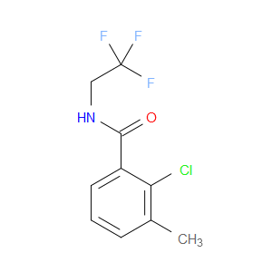 Benzamide, 2-chloro-3-methyl-N-(2,2,2-trifluoroethyl)-