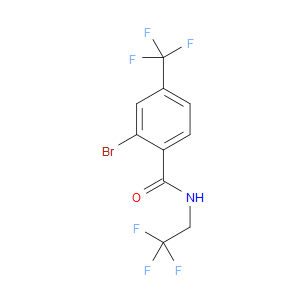 Benzamide, 2-bromo-N-(2,2,2-trifluoroethyl)-4-(trifluoromethyl)-