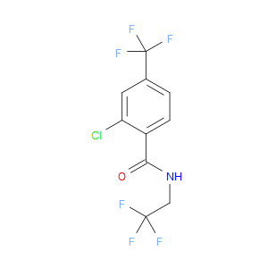 Benzamide, 2-chloro-N-(2,2,2-trifluoroethyl)-4-(trifluoromethyl)-