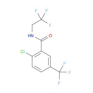 Benzamide, 2-chloro-N-(2,2,2-trifluoroethyl)-5-(trifluoromethyl)-