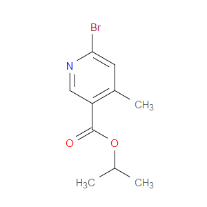 Isopropyl 6-bromo-4-methylnicotinate