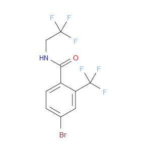 4-Bromo-N-(2,2,2-trifluoroethyl)-2-(trifluoromethyl)benzamide