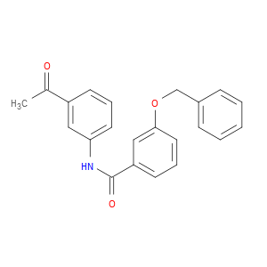N-(3-Acetylphenyl)-3-(phenylmethoxy)benzamide