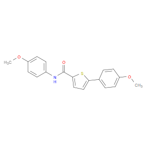 N,5-Bis(4-methoxyphenyl)-2-thiophenecarboxamide