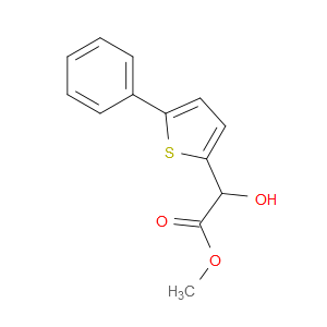 Methyl α-hydroxy-5-phenyl-2-thiopheneacetate