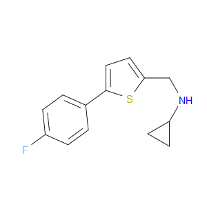 N-Cyclopropyl-5-(4-fluorophenyl)-2-thiophenemethanamine