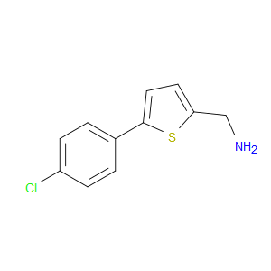 5-(4-Chlorophenyl)-2-thiophenemethanamine